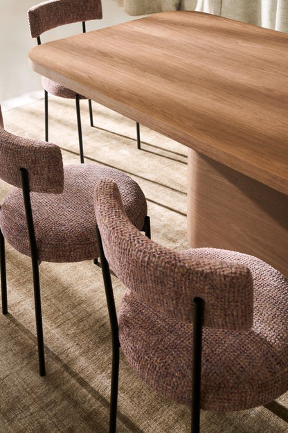 Caracole - Atom Dining Table - Chocolate Nougat - CLA-426-209 view 4