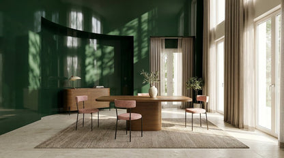 Caracole - Atom Dining Table - Chocolate Nougat - CLA-426-209 view 5