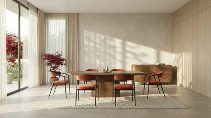 Caracole - Atom Dining Table - Chocolate Nougat - CLA-426-209 view 6