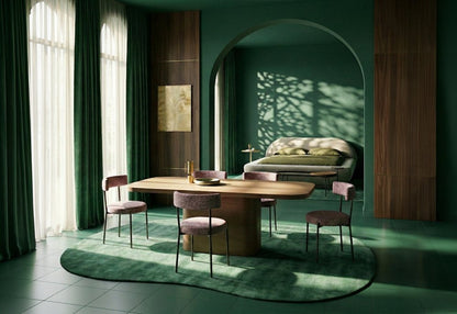 Caracole - Atom Dining Table - Chocolate Nougat - CLA-426-209 view 7