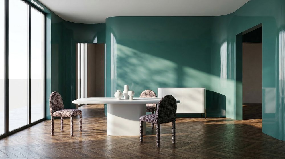 Caracole - Atom Dining Table - Latte - CLA-426-201 view 6