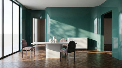 Caracole - Atom Dining Table - Latte - CLA-426-201 view 6