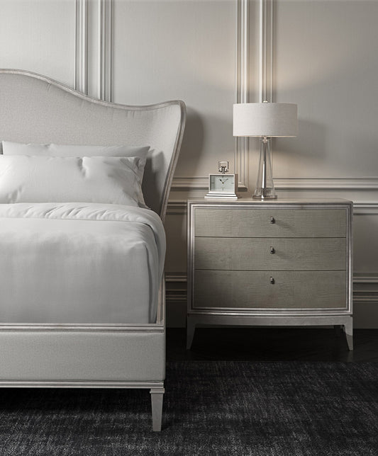 Caracole - Bedtime Beauty King Bed - CLA-5423-123-C