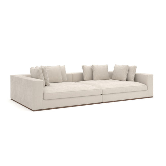 Caracole - Bello 2Pc Sofa Ivory - UPH-024-SEC15-B view 1