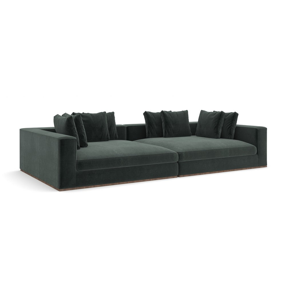 Caracole - Bello 2Pc Sofa Peacock - UPH-024-SEC15-A view 1