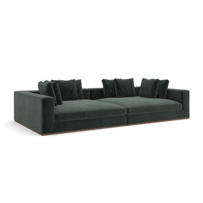 Caracole - Bello 2Pc Sofa Peacock - UPH-024-SEC15-A view 1