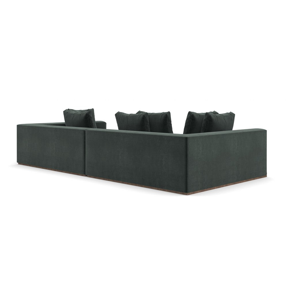 Caracole - Bello 2Pc Sofa Peacock - UPH-024-SEC15-A view 3