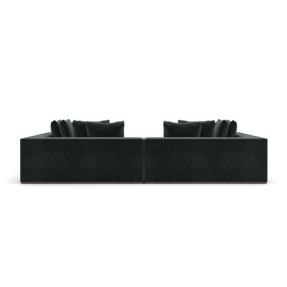 Caracole - Bello 2Pc Sofa Peacock - UPH-024-SEC15-A view 4