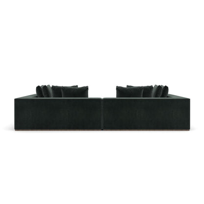 Caracole - Bello 2Pc Sofa Peacock - UPH-024-SEC15-A view 4