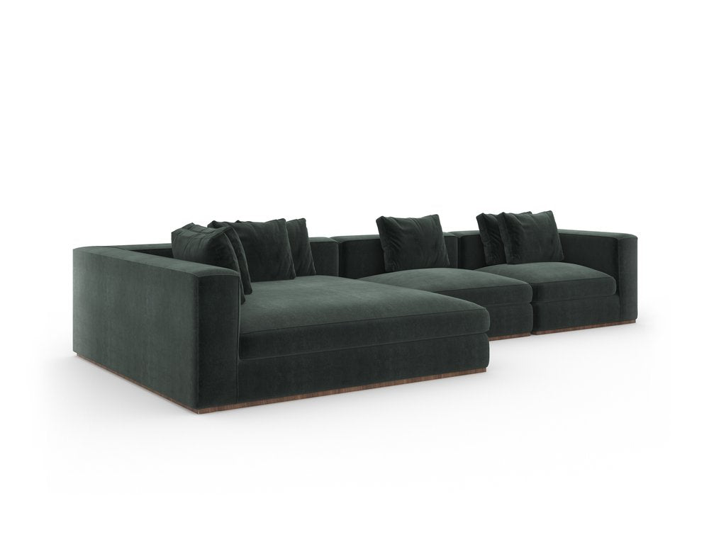 Caracole - Bello 3Pc LAF Small Chaise Sectional - UPH-024-SEC10-A view 1
