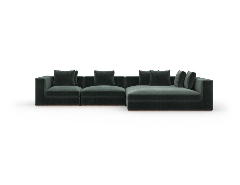 Caracole - Bello 3Pc RAF Small Chaise Sectional - UPH-024-SEC11-A view 2