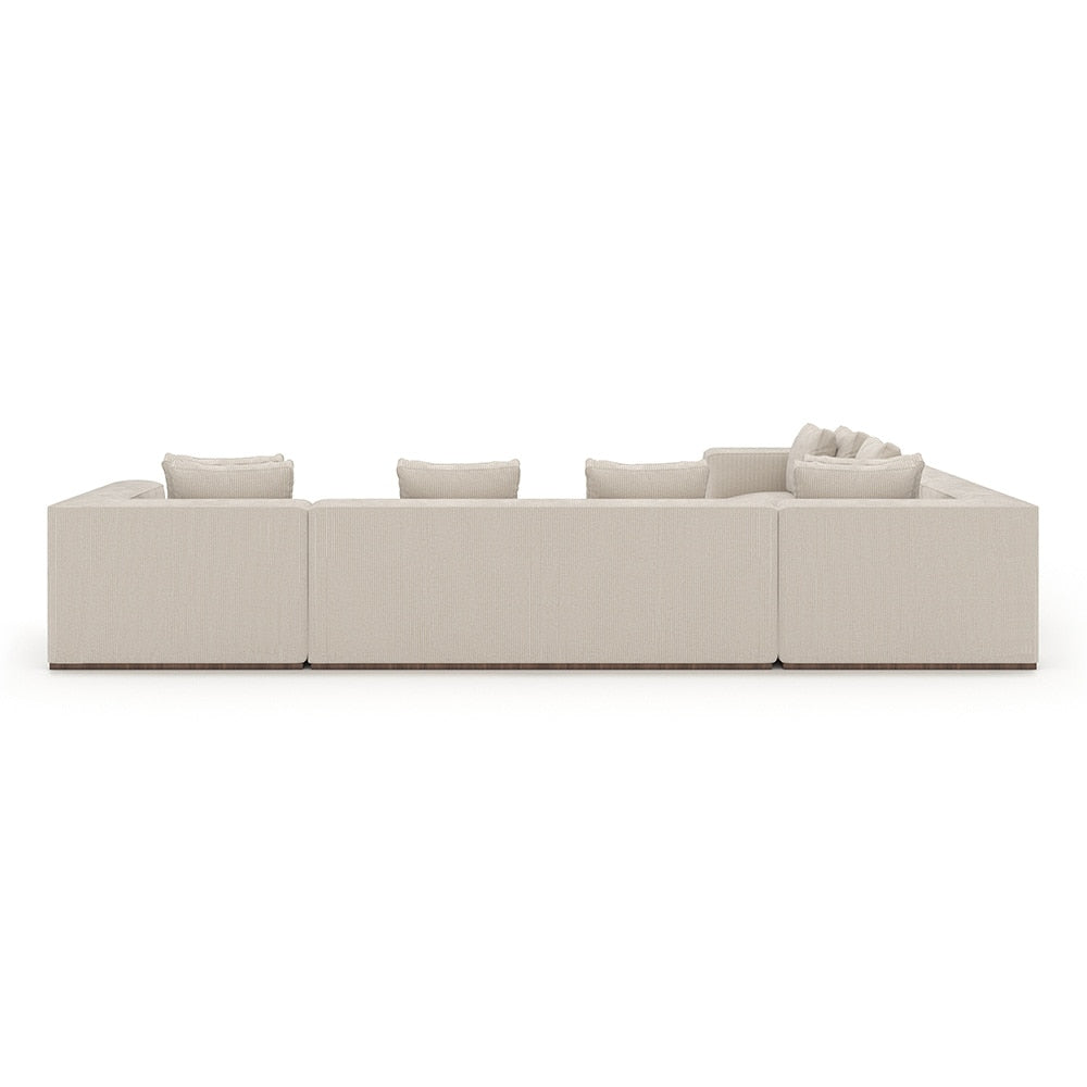 Caracole - Bello 5-Pc Sectional in Retro Walnut - UPH-024-SEC1-B veiw 1