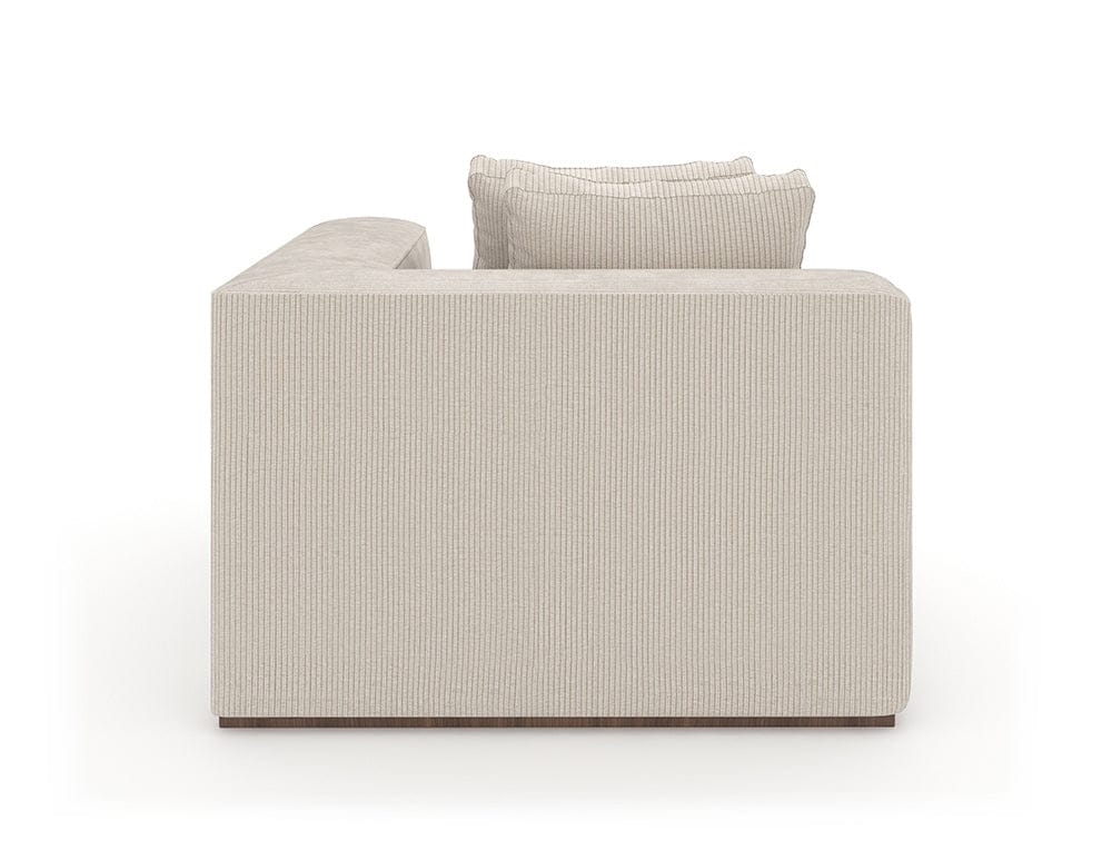 Caracole - Bello Corner Raf Chair in Oatmeal - UPH-024-CRR1-B