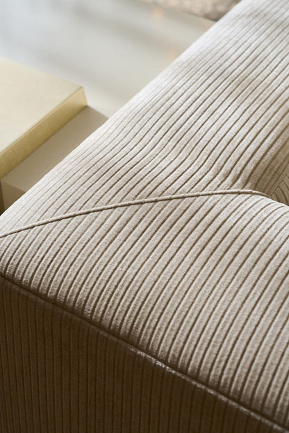 Caracole - Bello Corner Raf Chair in Oatmeal - UPH-024-CRR1-B