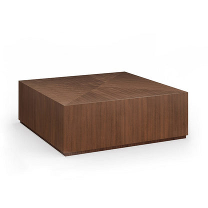Caracole - Bello Square Cocktail Table in Natural - CLA-024-4017