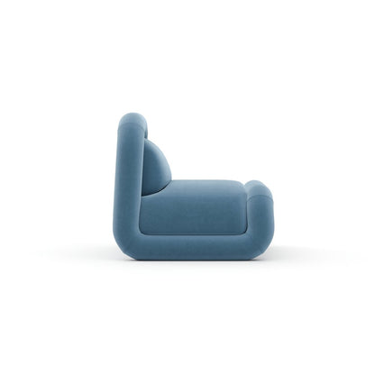 Caracole - Bold Accent Chair - Azure - UPH-426-035-B view 3