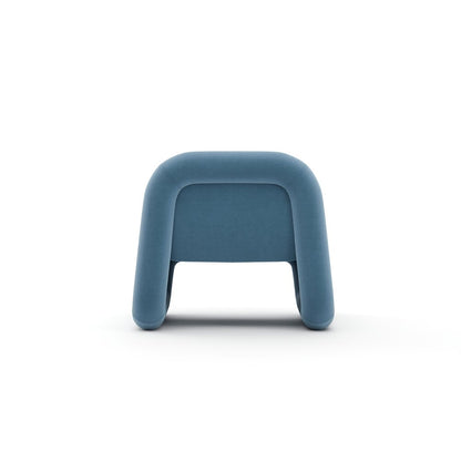 Caracole - Bold Accent Chair - Azure - UPH-426-035-B view 4