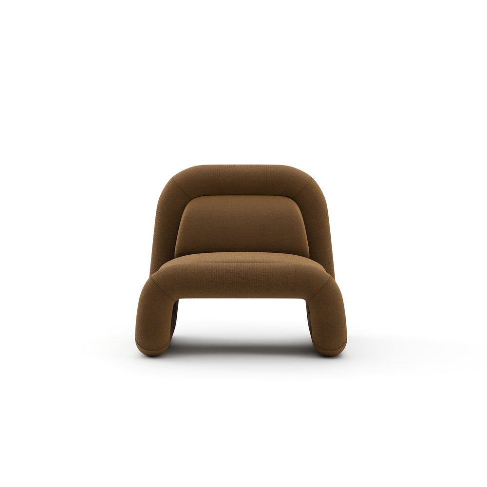 Caracole - Bold Accent Chair - Camel - UPH-426-035-A view 1