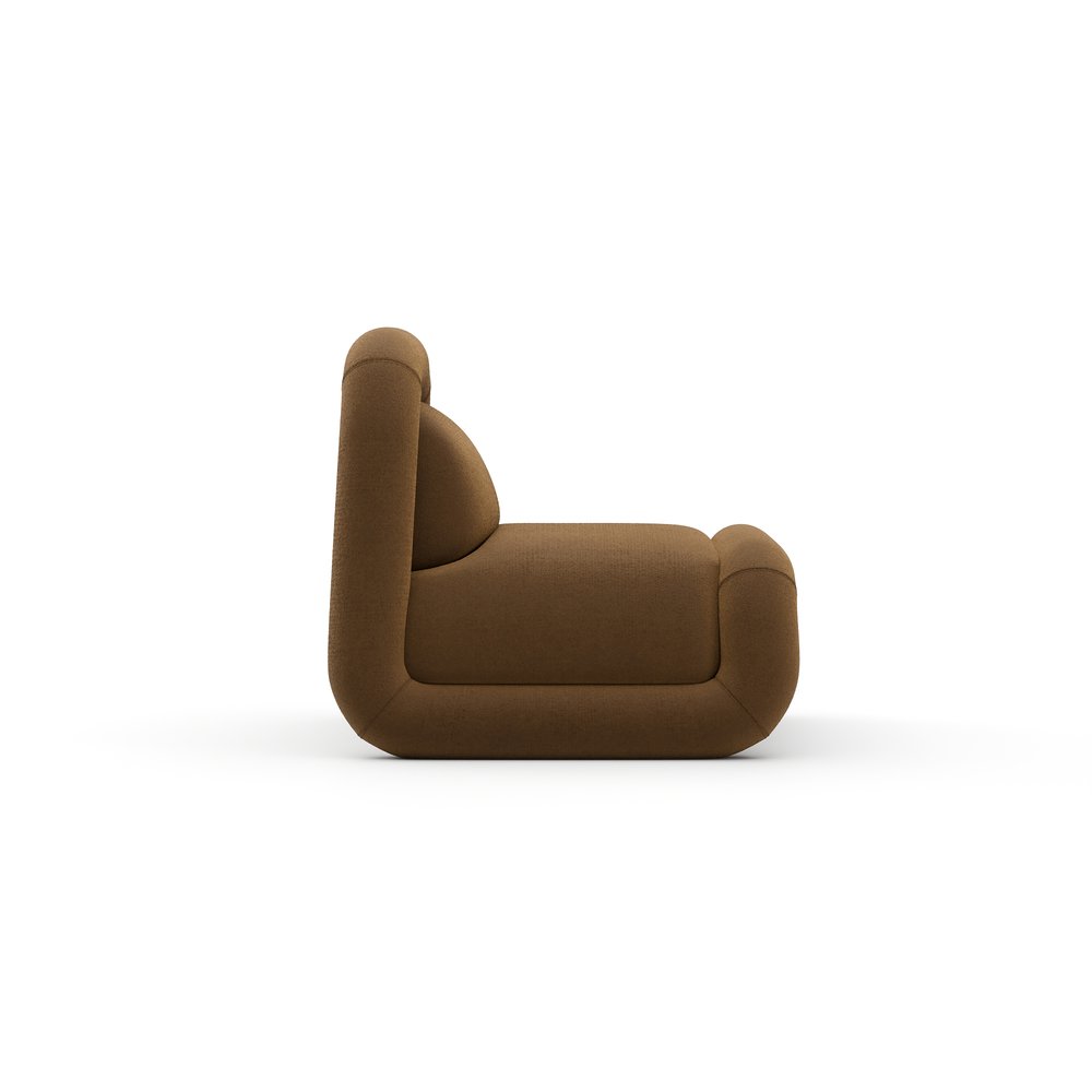 Caracole - Bold Accent Chair - Camel - UPH-426-035-A view 2