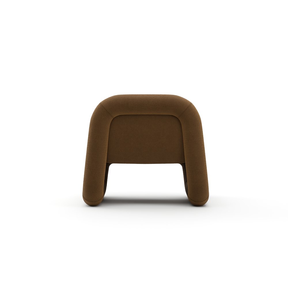 Caracole - Bold Accent Chair - Camel - UPH-426-035-A view 3
