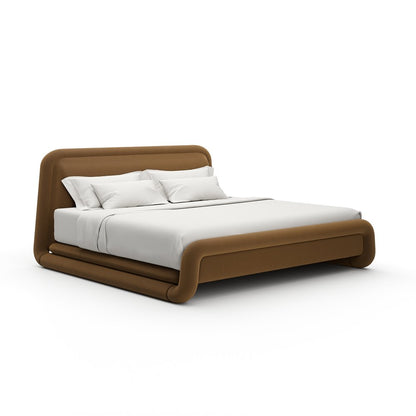 Caracole - Bold King Bed - Camel - CLA-426-127 view 1