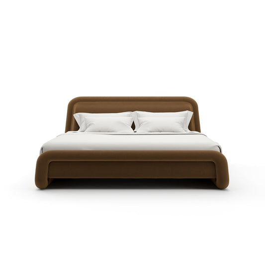 Caracole - Bold King Bed - Camel - CLA-426-127 view 2