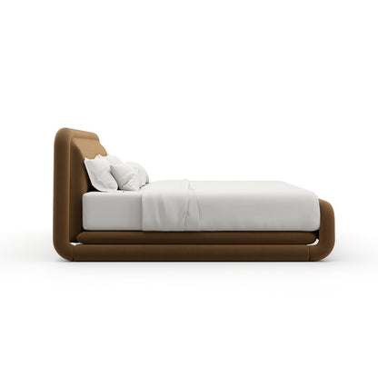 Caracole - Bold King Bed - Camel - CLA-426-127 view 3