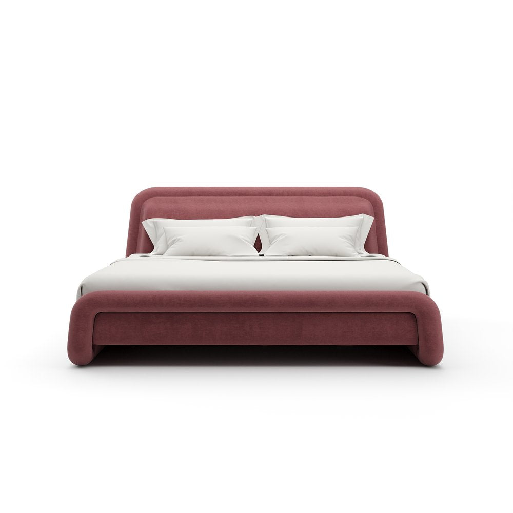 Caracole - Bold King Bed - Dusty Rose - CLA-426-126 view 2