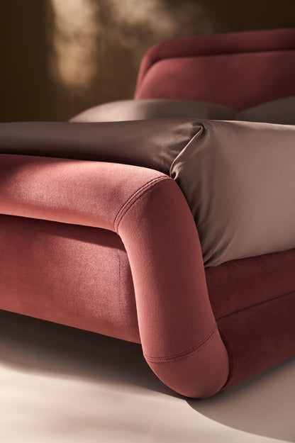 Caracole - Bold King Bed - Dusty Rose - CLA-426-126 view 4