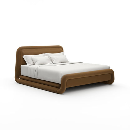 Caracole - Bold Queen Bed - Camel - CLA-426-107 view 1