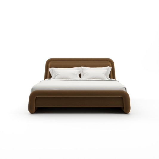 Caracole - Bold Queen Bed - Camel - CLA-426-107 view 2