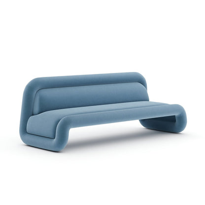 Caracole - Bold Sofa - Azure - UPH-426-012-B view 1