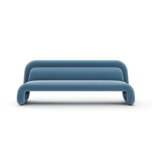 Caracole - Bold Sofa - Azure - UPH-426-012-B view 2