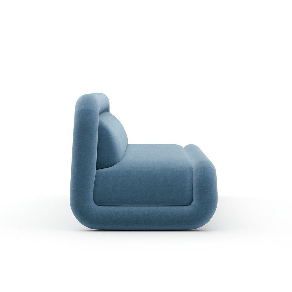 Caracole - Bold Sofa - Azure - UPH-426-012-B view 3