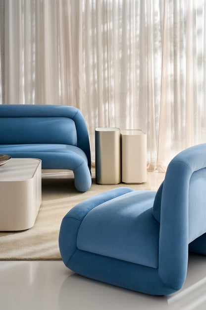 Caracole - Bold Sofa - Azure - UPH-426-012-B view 5
