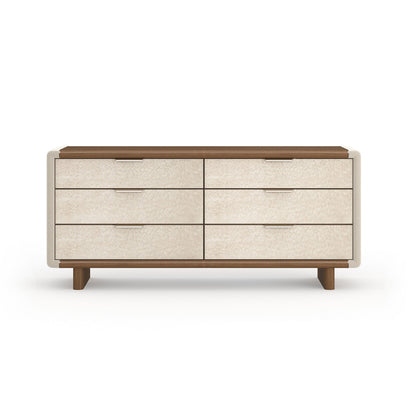 Caracole - Botero Dresser in Retro Walnut - CLA-024-012