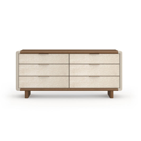 Caracole - Botero Dresser in Retro Walnut - CLA-024-012