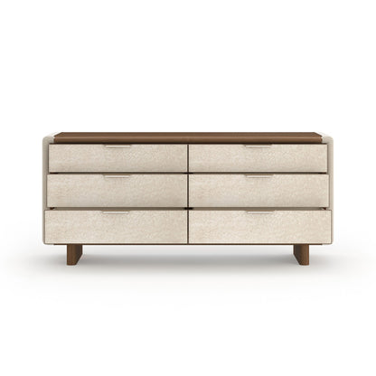 Caracole - Botero Dresser in Retro Walnut - CLA-024-012