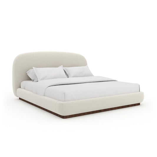 Caracole - Botero King Bed in Retro Walnut - CLA-024-122 veiw 1