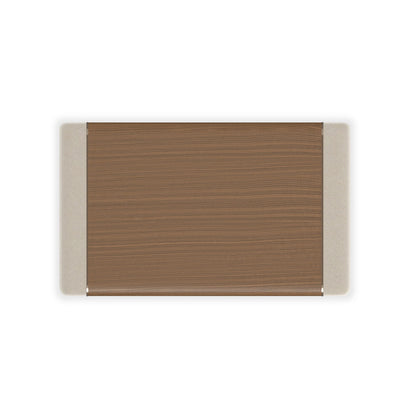 Caracole - Botero Large Nightstand in Retro Walnut - CLA-024-063