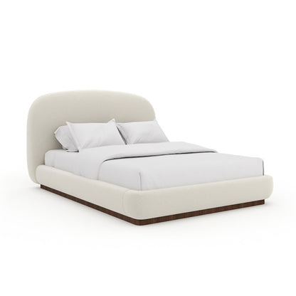 Caracole -  Botero Queen Bed in Retro Walnut - CLA-024-102 veiw 1