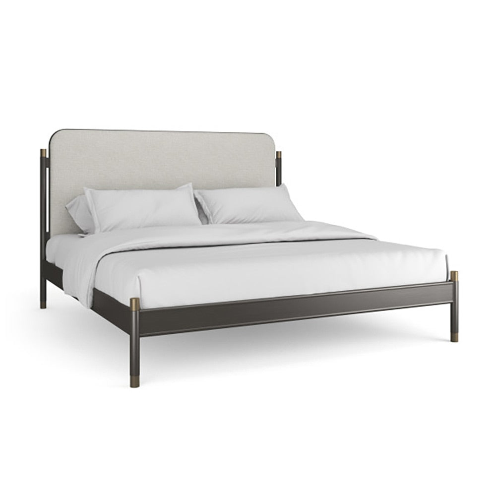 Caracole - Campaign King Bed in Brushed Deep Bronze - CLA-024-124 veiw 1