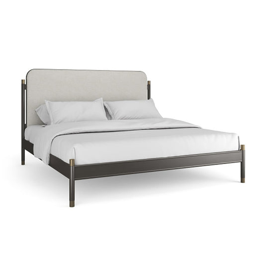Caracole - Campaign King Bed in Brushed Deep Bronze - CLA-024-124 veiw 1