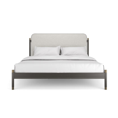 Caracole - Campaign King Bed in Brushed Deep Bronze - CLA-024-124
