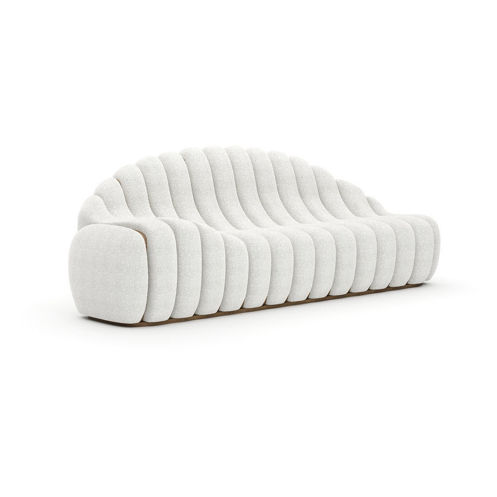 Caracole - Chrysalis Sofa - Ivory - UPH-025-016-A view 1