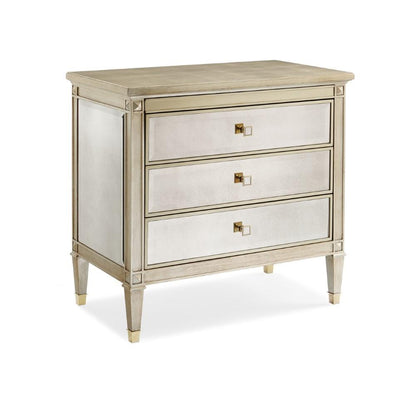 Caracole - Classic A Classic Beauty - Three Drawer Nightstand - CLA-016-064 veiw 1