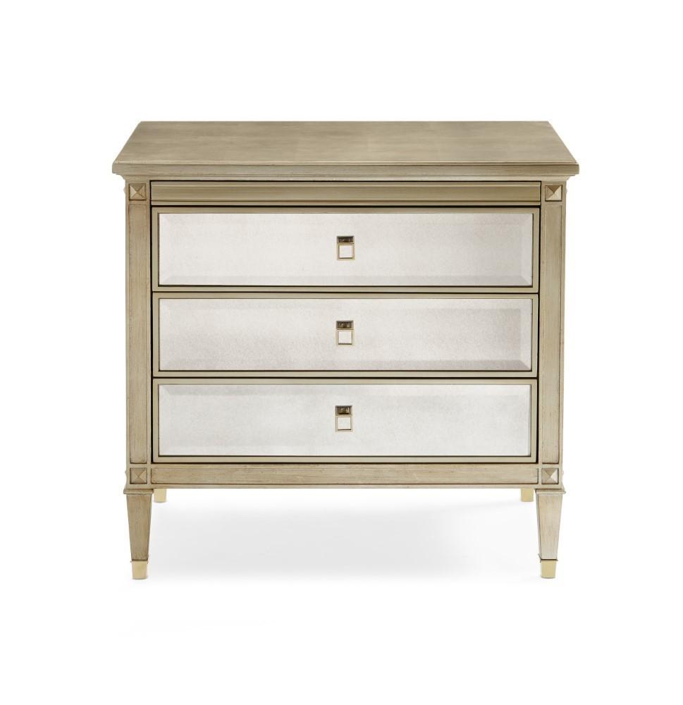 Caracole - Classic A Classic Beauty - Three Drawer Nightstand - CLA-016-064 veiw 2