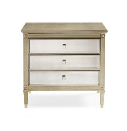 Caracole - Classic A Classic Beauty - Three Drawer Nightstand - CLA-016-064 veiw 2