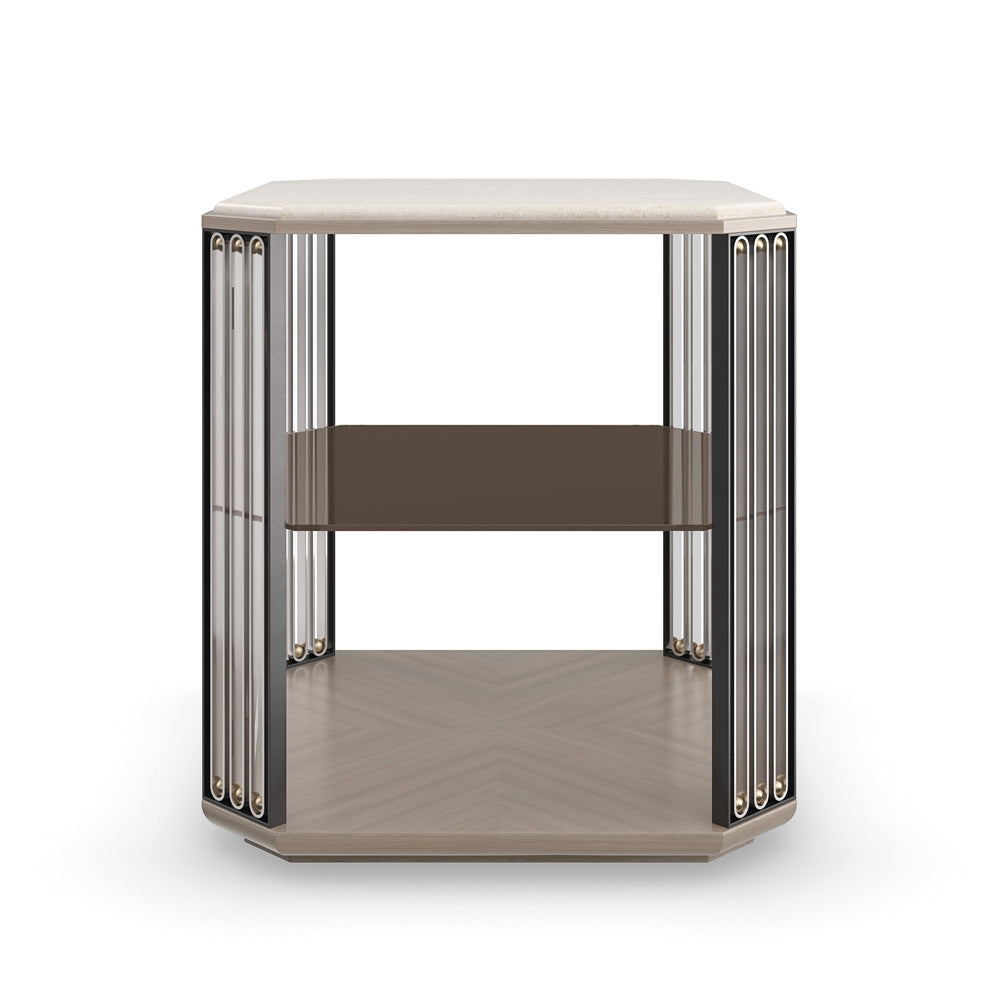 Caracole - Classic Alloy End Table - CLA-423-411_CLOSEOUT
