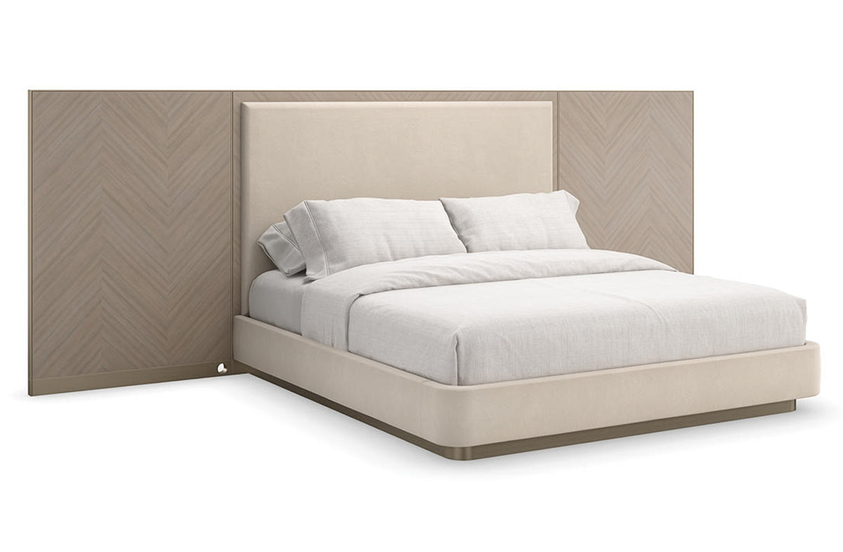Caracole - Classic Anthology King Bed With Wings - CLA-423-122 view 1